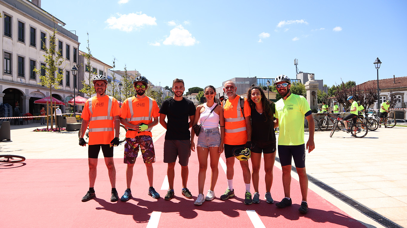 Foto depois da chegada à Praça Dr.José Joaquim Freitas